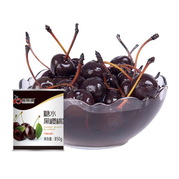 2-4 dark cherry in syrup